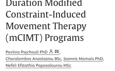 Systematic Review and Meta-analysis of the Efficacy of Shorter Duration Modified Constraint-Induced Movement Therapy (mCIMT) Programs